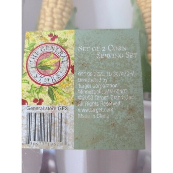 Corn Cob Handle Stainless Steel Serving Utencils - Picture 2 of 6